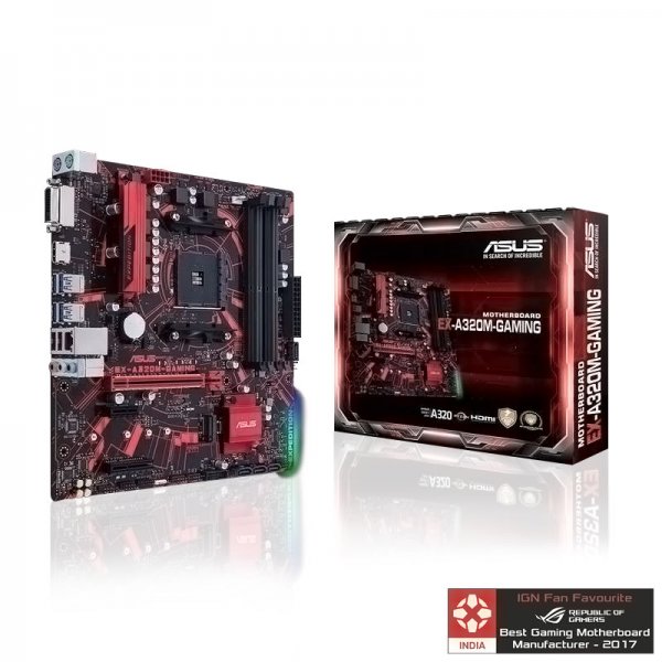 Asus EX A320M Gaming Motherboard