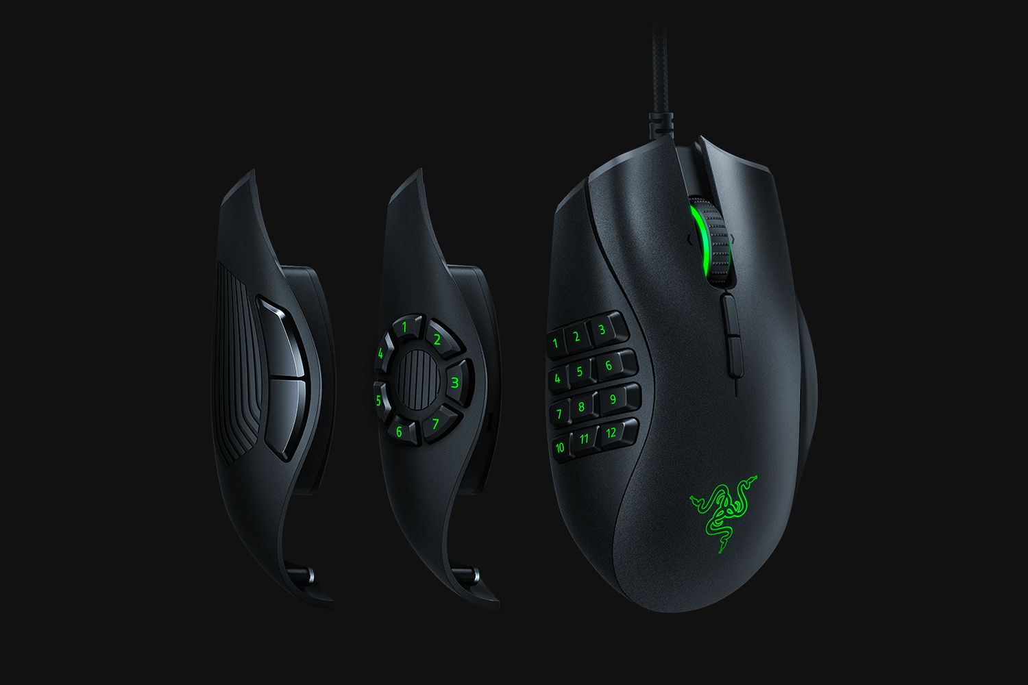 Razer Naga Trinity - Multi-color Wired MMO Gaming Mouse at Best Price |  Ezpz Solutions