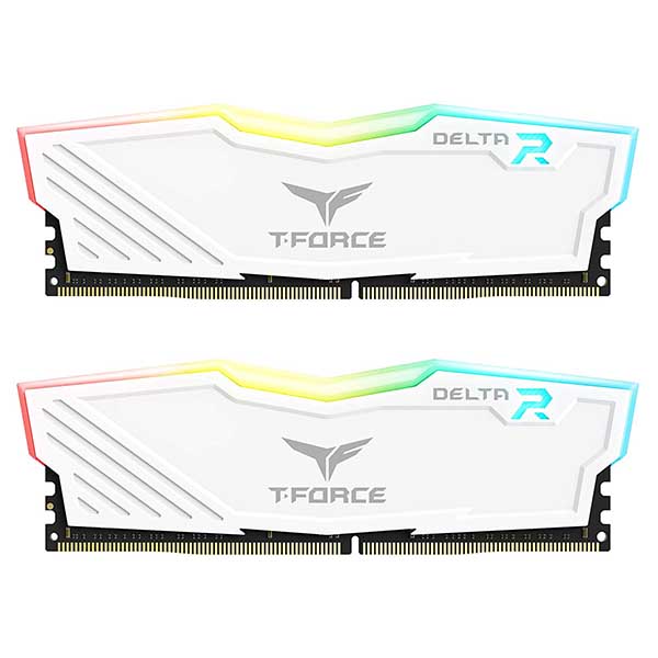 TeamGroup T-Force Delta RGB 16GB 8GBx2 DDR4 3200MHz White