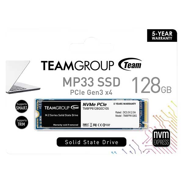TeamGroup MP33 M2 128GB Nvme