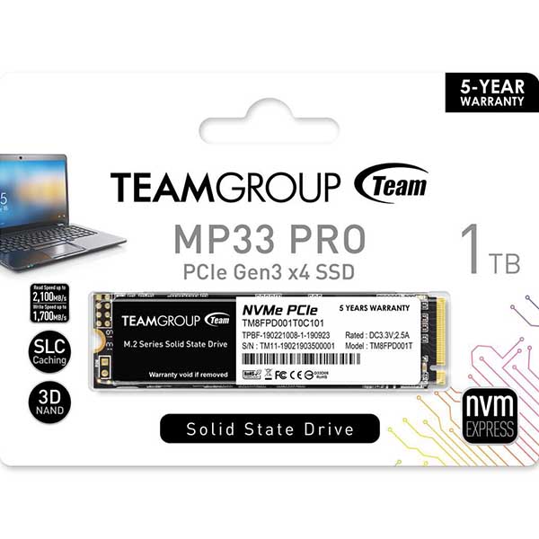 TeamGroup MP33 Pro M2 1TB Nvme-1