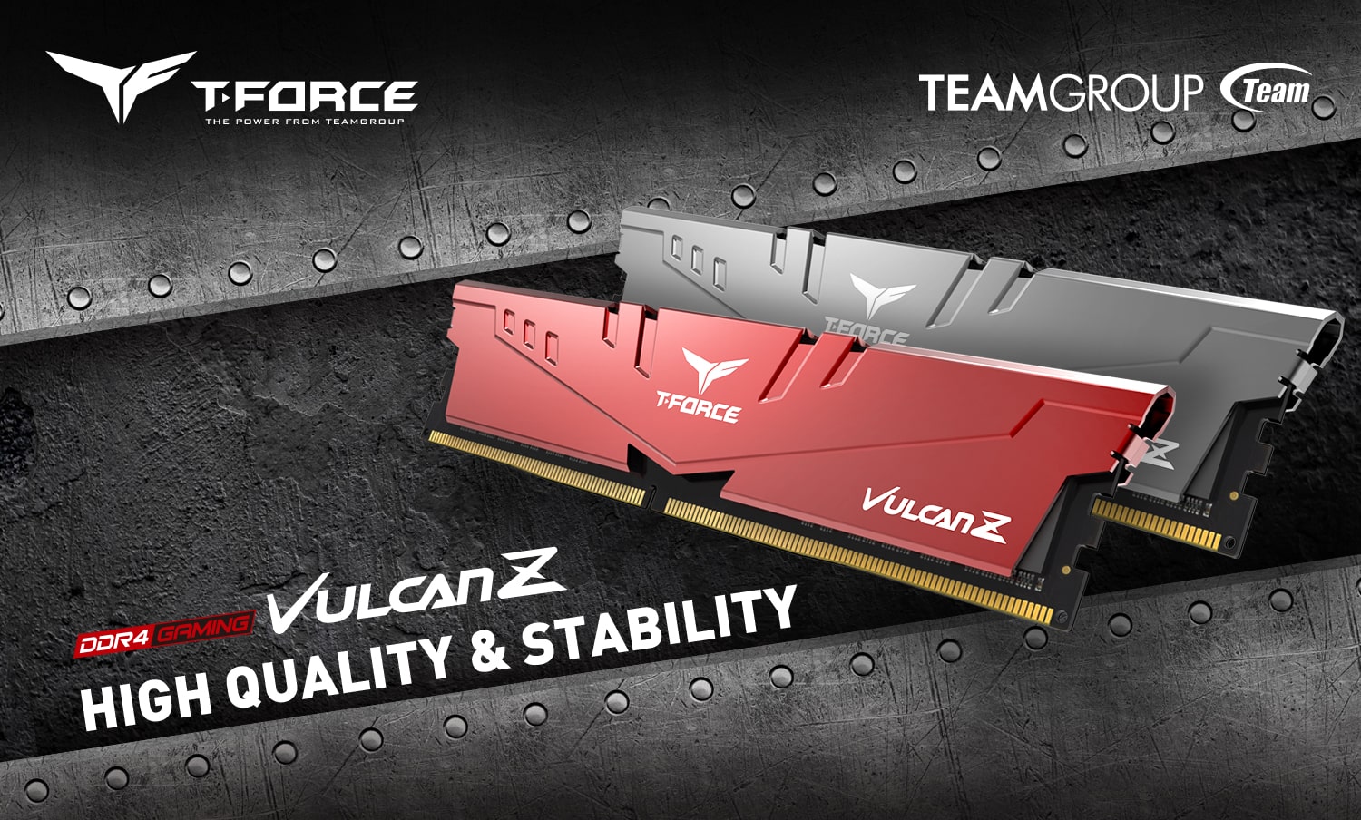 Teamgroup Vulcan Z 8GB 8GBx1 DDR4 3200MHz Red