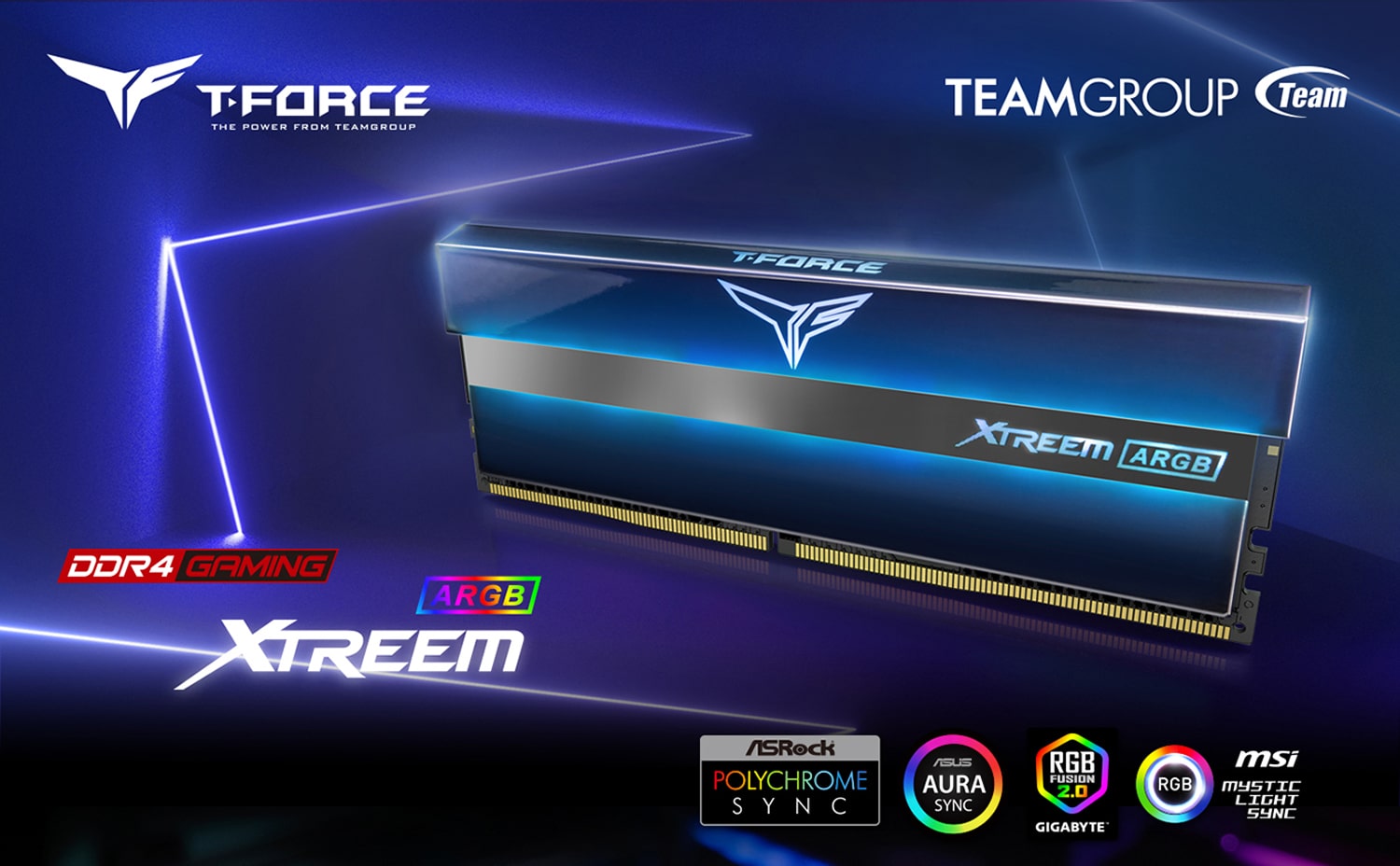 TeamGroup T-Force Xtreem ARGB 16GB 8GBx2 DDR4 3600MHz Black
