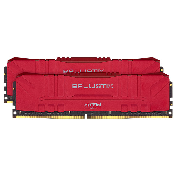 Crucial Ballistix 32GB (16GBX2) 3000MHz DDR4 Red CL15