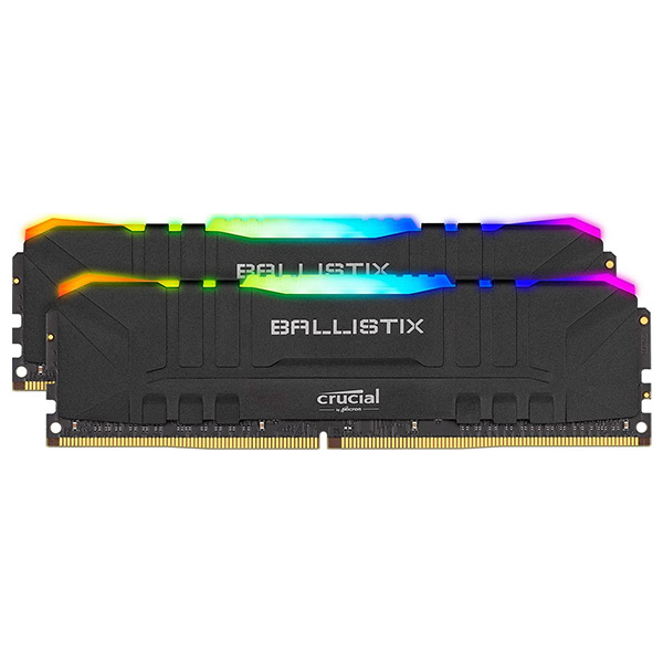 Crucial Ballistix RGB 32GB (16GBx2) 3600MHz DDR4 Black CL16