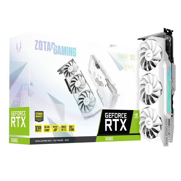 Zotac RTX 3080 Trinity OC LHR White Edition 10GB
