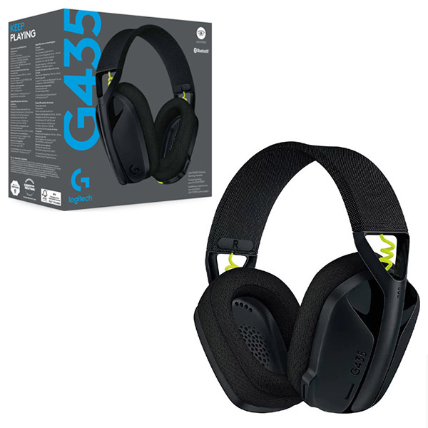 logitech g435 wireless gaming headset with