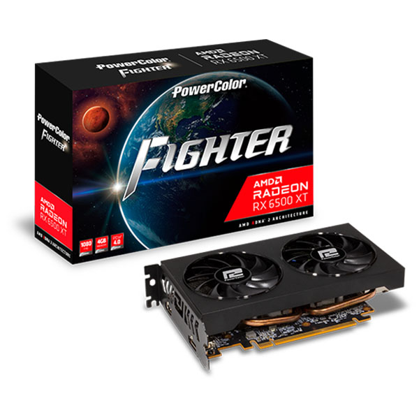 PowerColor Fighter AMD RX 6500 XT 4GB