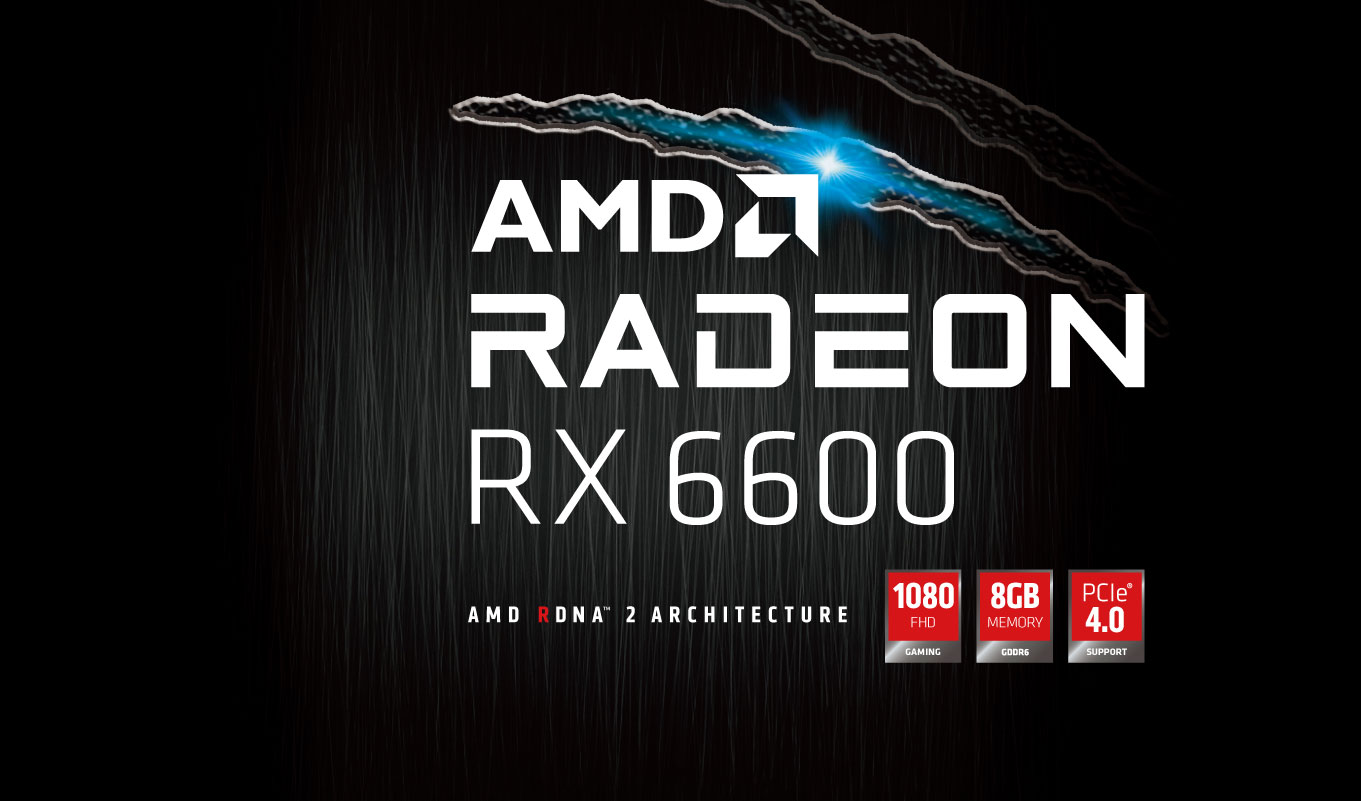 PowerColor Hellhound AMD RX 6600 8GB