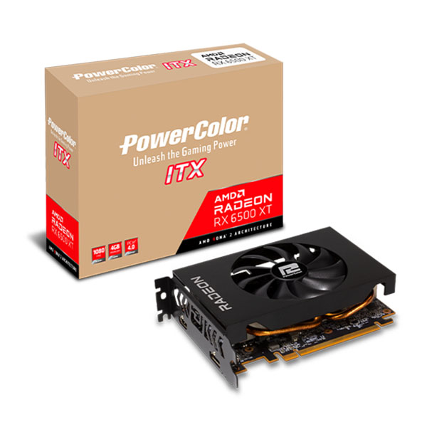 PowerColor AMD RX 6500 XT ITX 4GB