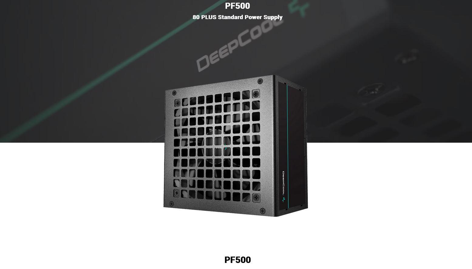 Deepcool PF500 UK 500W