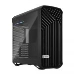 Fractal Design Torrent RGB TG Light Tint Black Mid-Tower Gaming Cabinet with E-ATX Support, 5 RGB Fans, Type-C, 420mm Radiator Support