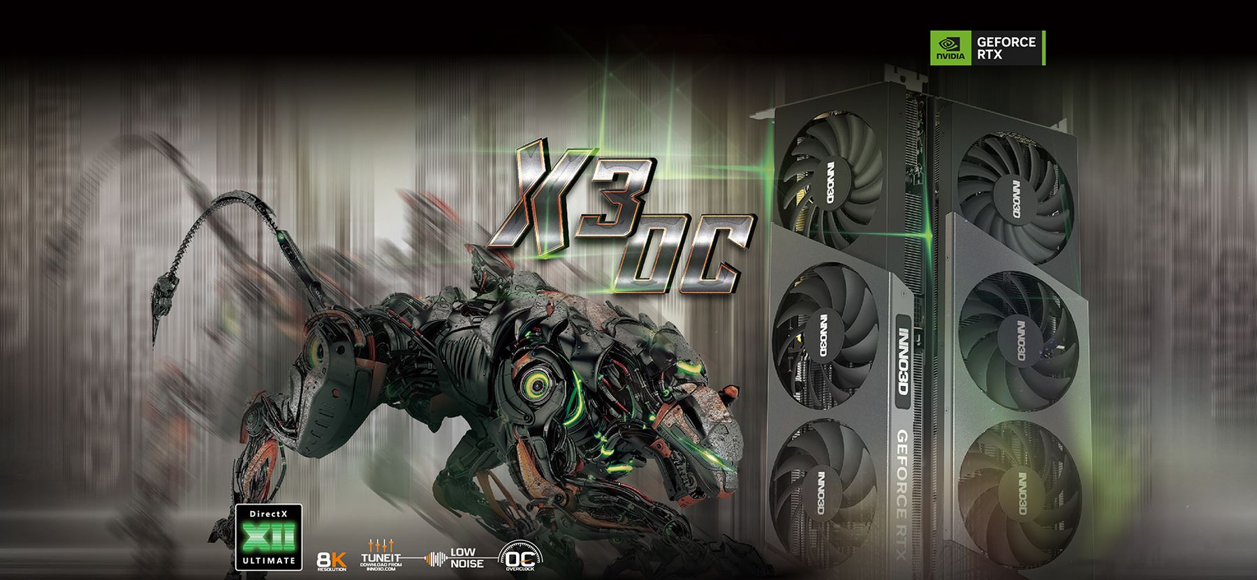 Inno3d RTX 4070 Ti 12GB X3 OC