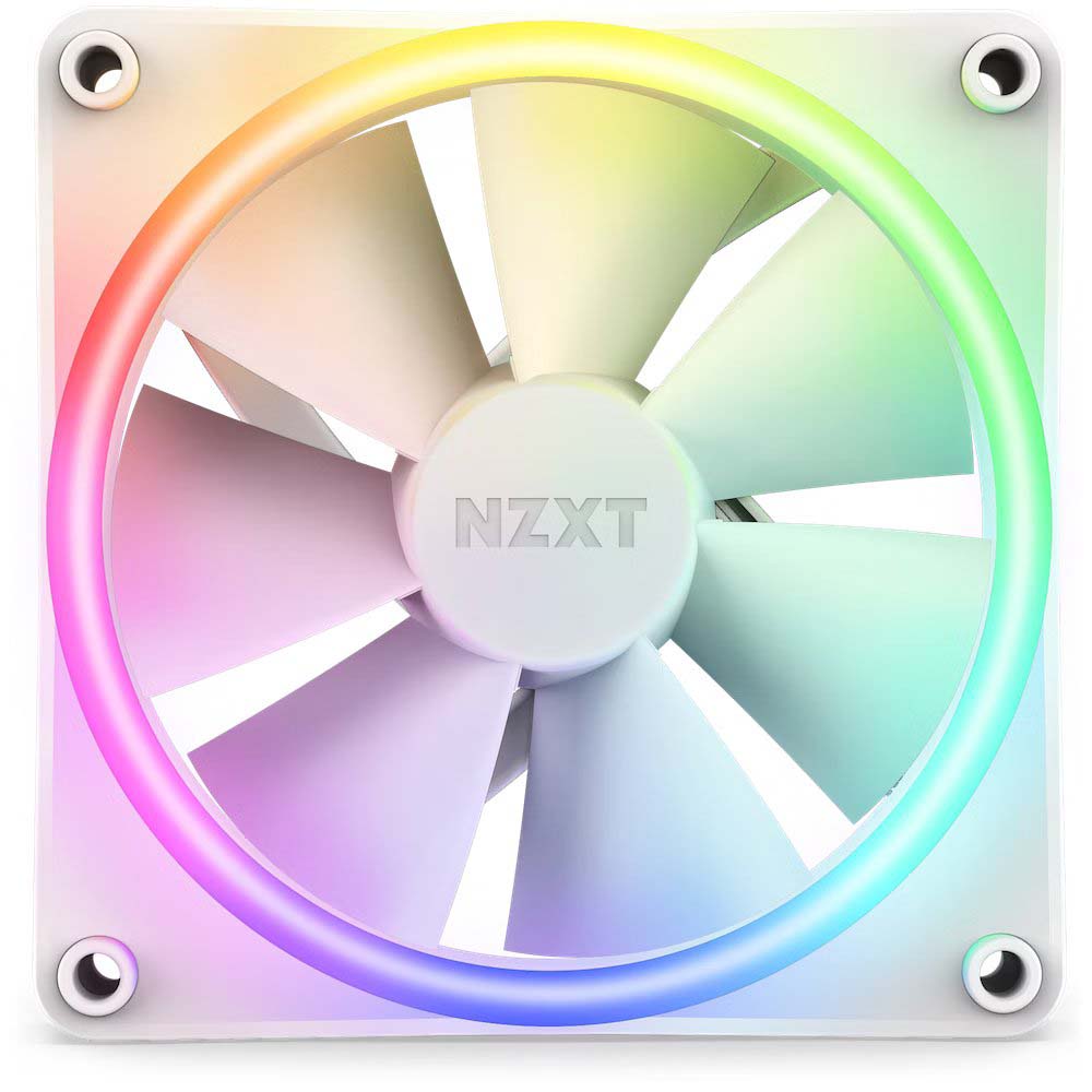 NZXT F120 RGB Duo White 120MM Fan | Ezpz Solutions