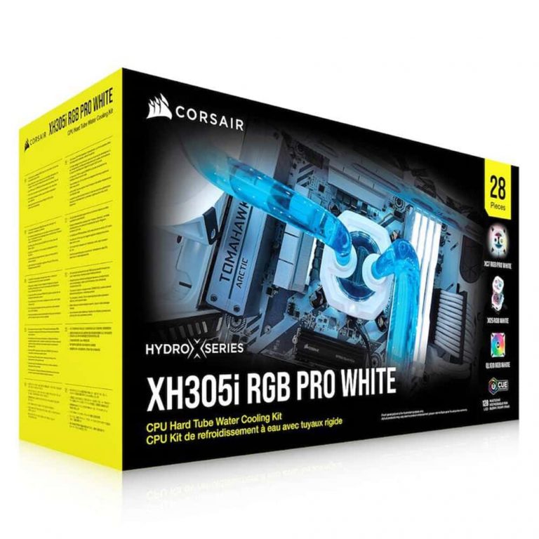 Corsair iCUE XH305i RGB PRO White Custom Liquid Cooling Kit
