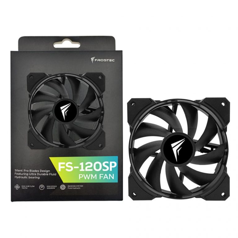 Frostec FS-120SP Non RGB 120MM PWM Fan (Single Fan) at Best Price | Ezpz