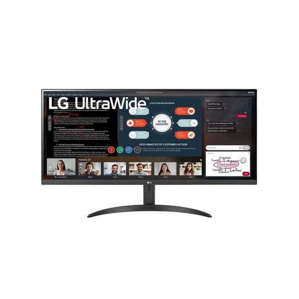 LG 34WP500-B 34 Inch Ultrawide FHD IPS Panel Monitor