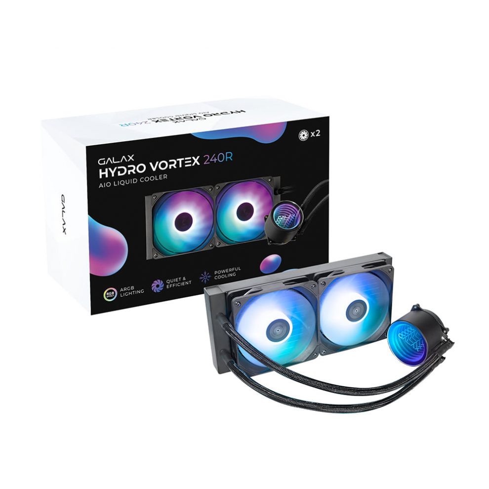Buy Galax Hydro Vortex 240R ARGB Black CPU Liquid Cooler