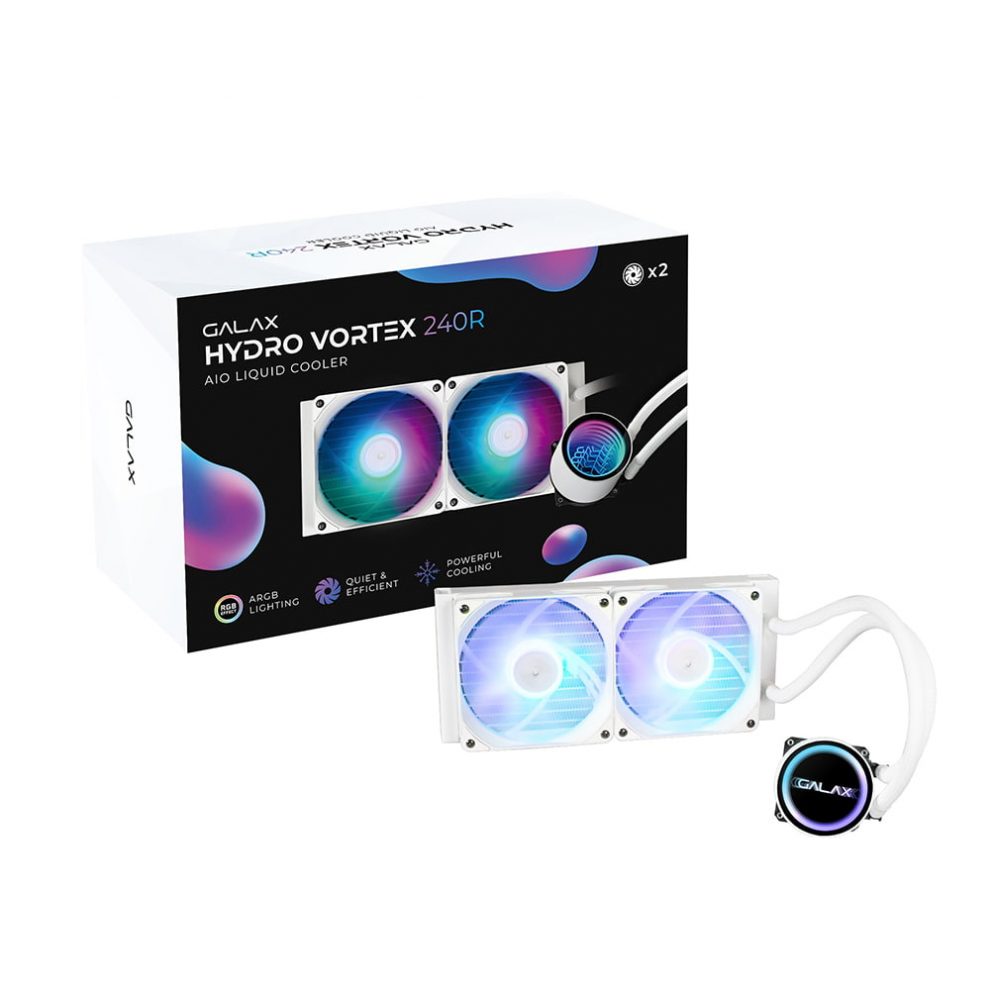 Buy Galax Hydro Vortex 240R ARGB White CPU Liquid Cooler