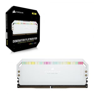 Corsair Dominator Platinum RGB White 32GB (16GBx2) 5600MHz DDR5 CL36 RAM Memory Module