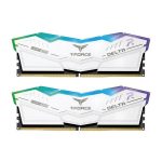 TeamGroup T-Force Delta RGB 32GB (16GBx2) 6000MHz DDR5 White