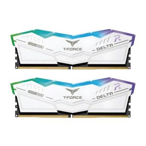 TeamGroup T-Force Delta RGB 64GB (32GBx2) 5200MHz DDR5 White