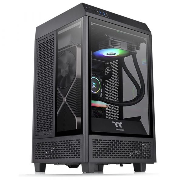 Thermaltake The Tower 100 Black Mini Tower Gaming Cabinet