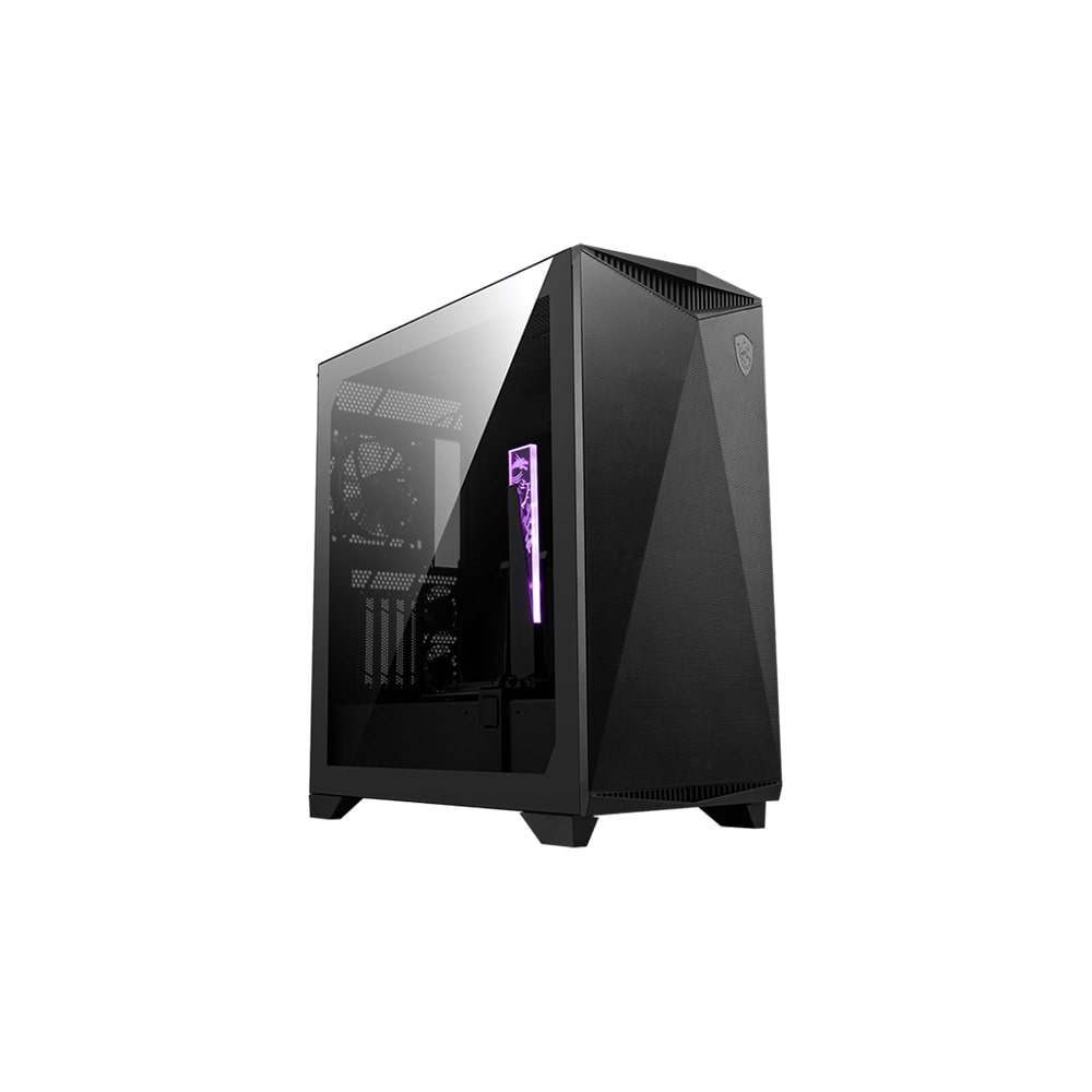 MSI MPG Gungnir 300P Airflow Mid Tower Cabinet, E-ATX Support Perforated Mesh Front Panel, USB Type C, Up To 360 mm Radiator Support