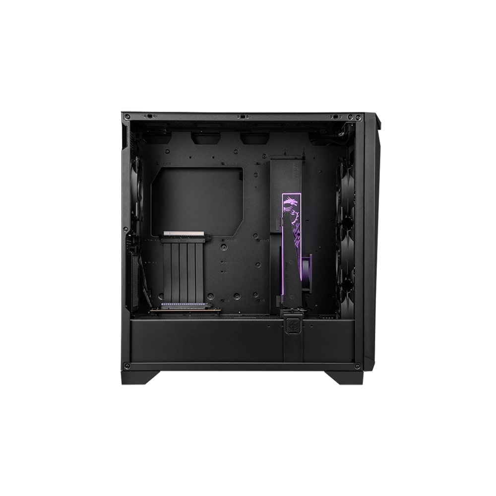 MSI MPG Gungnir 300P Airflow Mid Tower Cabinet, E-ATX Support Perforated Mesh Front Panel, USB Type C, Up To 360 mm Radiator Support - Image 4