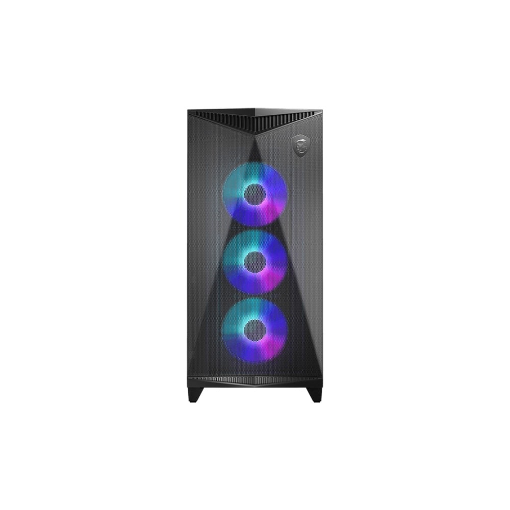 MSI MPG Gungnir 300R Airflow ARGB Black Mid Tower Gaming Cabinet , ATX Support, Up To 360 mm Radiator Support - Image 2