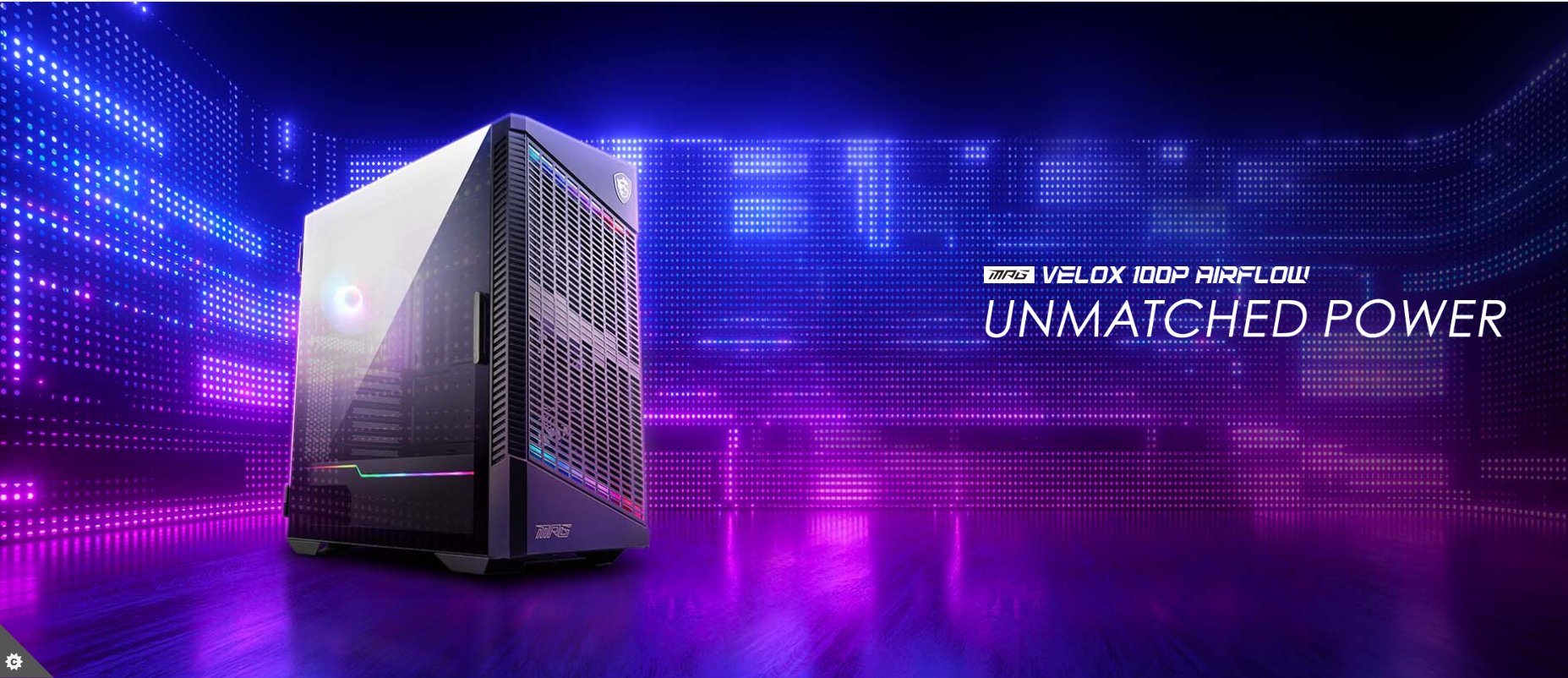 MSI MPG Velox 100P Airflow