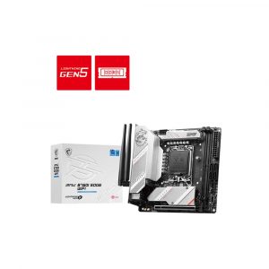 MSI MPG B760I EDGE WIFI DDR5 Intel LGA 1700 M-ITX Wi-Fi 6E PCIe 5.0 Gaming Motherboard