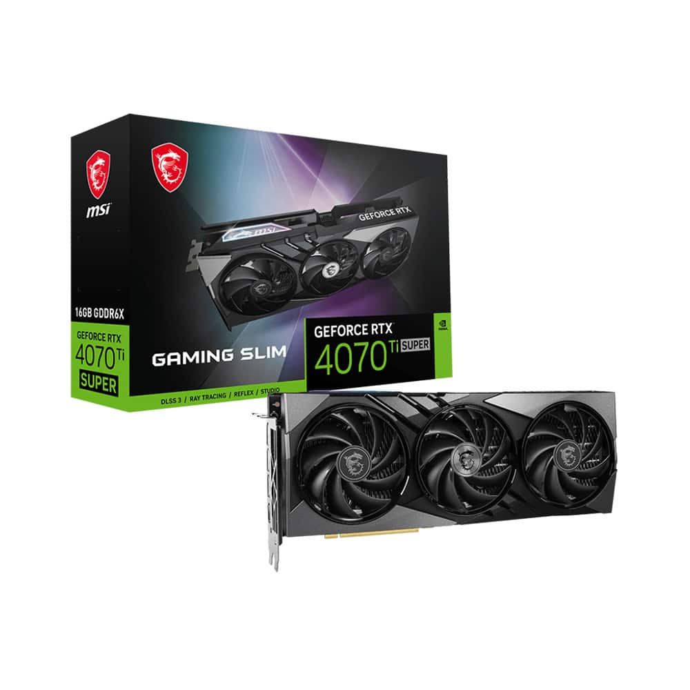 MSI RTX 4070 Ti Super Gaming Slim 16GB Graphics Card