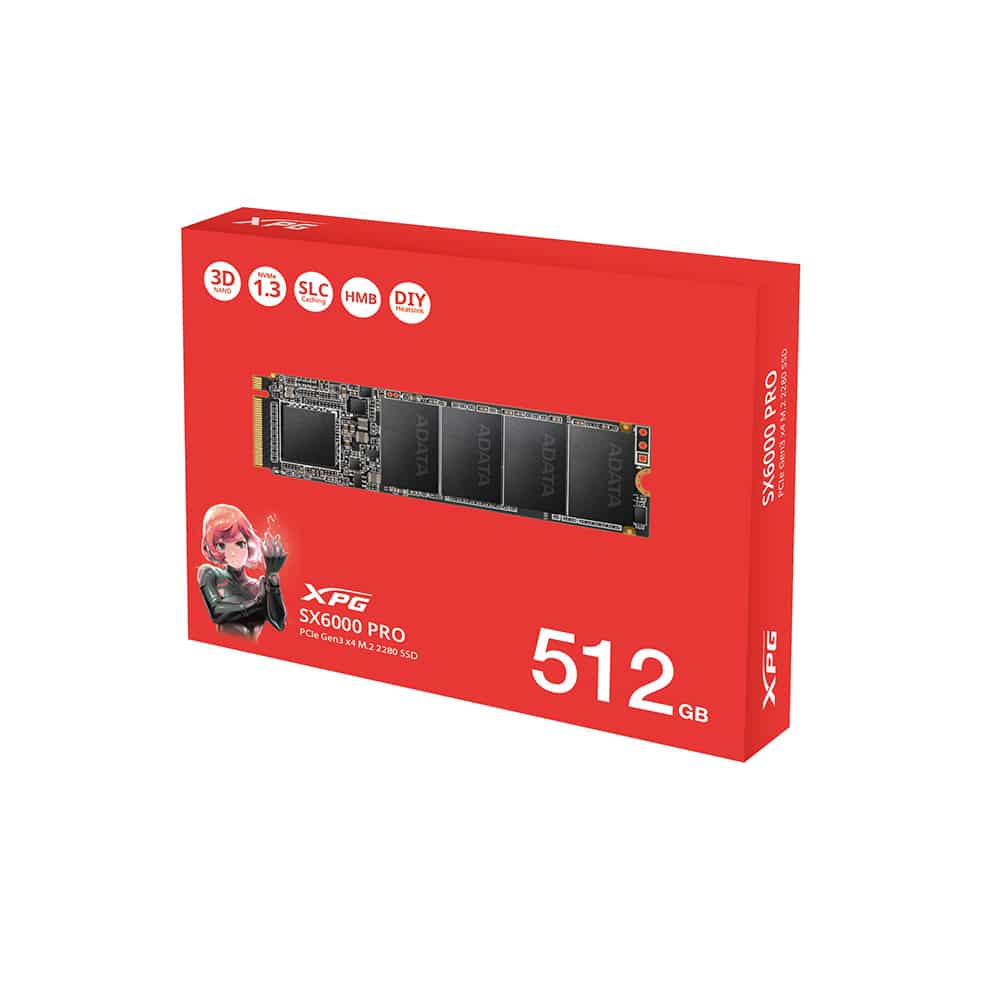 Adata XPG SX6000 Pro 512GB M.2 NVMe Internal SSD Ezpz Solutions