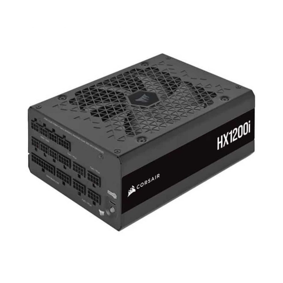 Alimentation PC Corsair HX1200i 2025 - 1200W Modulaire, Très Silencieuse, Certifiée ATX 3.1 Et PCIe 5.1 - 5