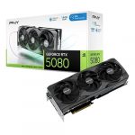 PNY Nvidia GeForce RTX 5080 OC 16GB GDDR7 Triple Fan Graphics Card