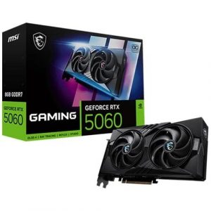 MSI Nvidia GeForce RTX 5060 Gaming OC 8GB GDDR7 Dual Fan Graphics Card