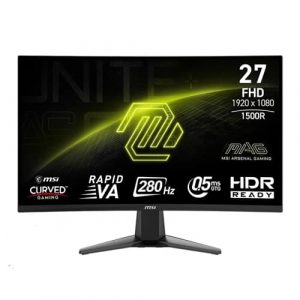 MSI MAG 276CXF 27 Inch FHD 280Hz VA Curved Gaming Monitor
