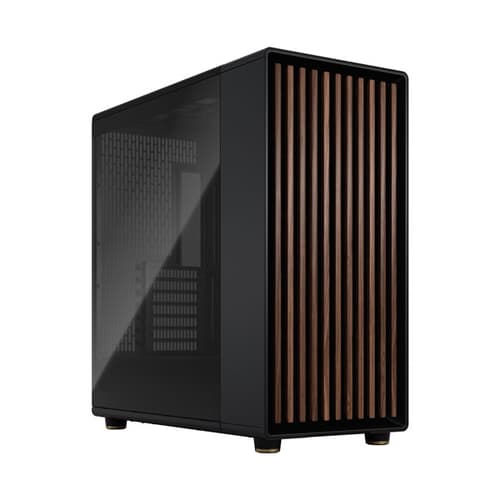 Fractal Design North XL TG Dark Mid-Tower Cabinet (Black) with E-ATX Support, Tempered Glass, Type-C Port & Wooden Front Panel, 420mm Radiator Ready - Image 17