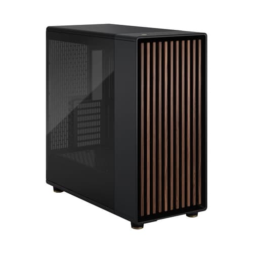 Fractal Design North XL TG Dark Mid-Tower Cabinet (Black) with E-ATX Support, Tempered Glass, Type-C Port & Wooden Front Panel, 420mm Radiator Ready - Image 16