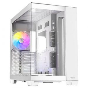 Antec C8 ARGB White Full Tower Gaming Cabinet with E-ATX Support, Tempered Glass, 4 ARGB Fans & Up to 420mm Radiator Support