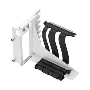 Fractal Design Flex 2 PCIe 4.0 White riser cable front view