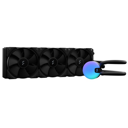 Fractal Design Lumen S36 V2 RGB liquid cooler front view