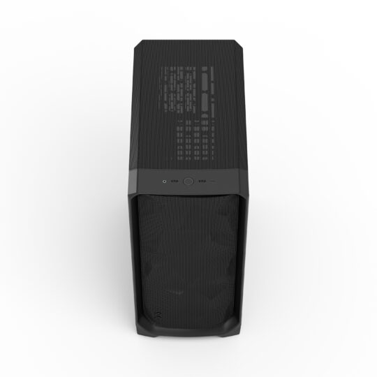 Fractal Design Meshify 3 Black Mid-Tower Cabinet with USB Type-C, High-Airflow Mesh Front, E-ATX Support & Up to 360mm Radiator Support - Image 4