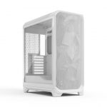 Fractal Design Meshify 3 White Mid-Tower Cabinet with Type-C, Clear-Tint Tempered Glass, E-ATX Support & Up to 360mm Radiator Support