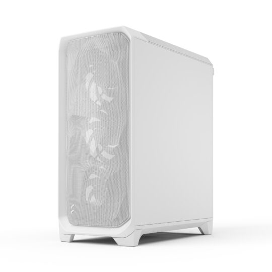 Fractal Design Meshify 3 White Mid-Tower Cabinet with Type-C, Clear-Tint Tempered Glass, E-ATX Support & Up to 360mm Radiator Support - Image 10