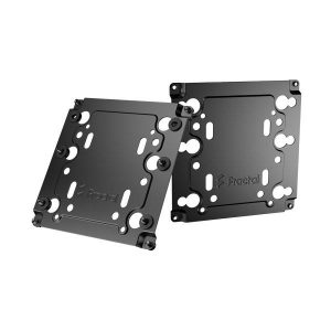 Fractal Design Universal Multi Bracket – Type A, Black, Dual Pack for HDD or SSD mounting