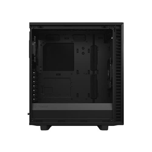 Fractal Design Define 7 Compact Black Mid‑Tower Cabinet with USB Type‑C, Sound‑Dampened Steel Panels, ATX Support & Up to 360 mm Radiator Support - Image 7