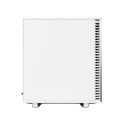 Fractal Design Define 7 Compact Solid White Mid‑Tower Cabinet with USB Type‑C,Sound‑Dampened Steel Panels, ATX Support & Up to 360 mm Radiator Support - Image 8