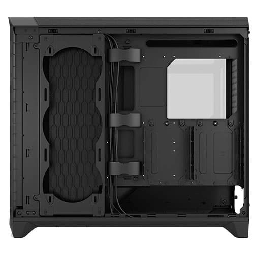 Fractal Design Meshify 3 XL RGB Black Full-Tower Cabinet with Type-C, Light-Tint Tempered Glass, 3 ARGB Fans, E-ATX Support & Up to 420mm Radiator Support - Image 3